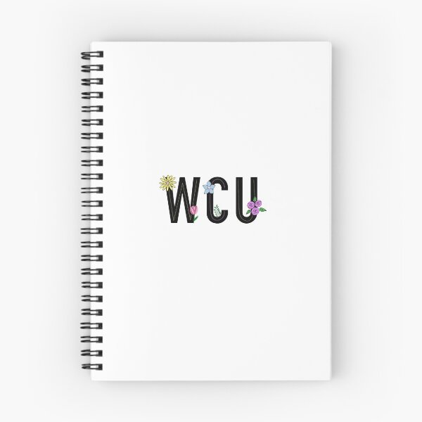 Item preview, WCU West Chester University Floral Letters designed and sold by marlyhartranft.