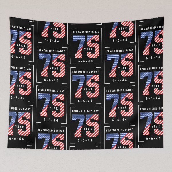 Item preview, D-Day 75th Anniversary June 6th, 1944 WWII Memorial designed and sold by DiogoCalheiros.