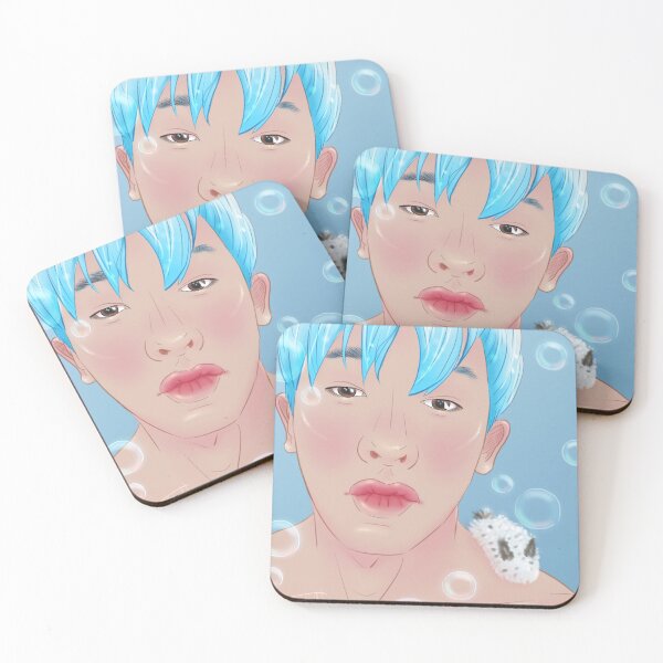Item preview, Mermaid Wonho - Sea Bunny Slug designed and sold by SeleseHuth.