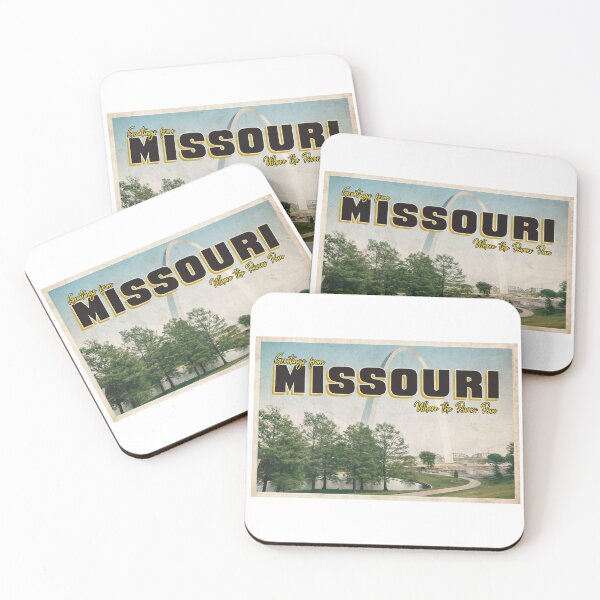 Item preview, Greetings from Missouri - Vintage Travel Postcard Design designed and sold by fromthereco.