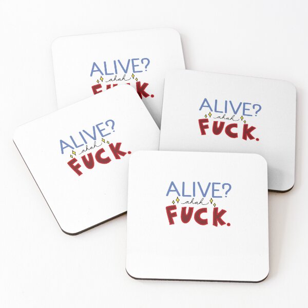 Item preview, Alive? Ahah FUCK designed and sold by margaretha-s.