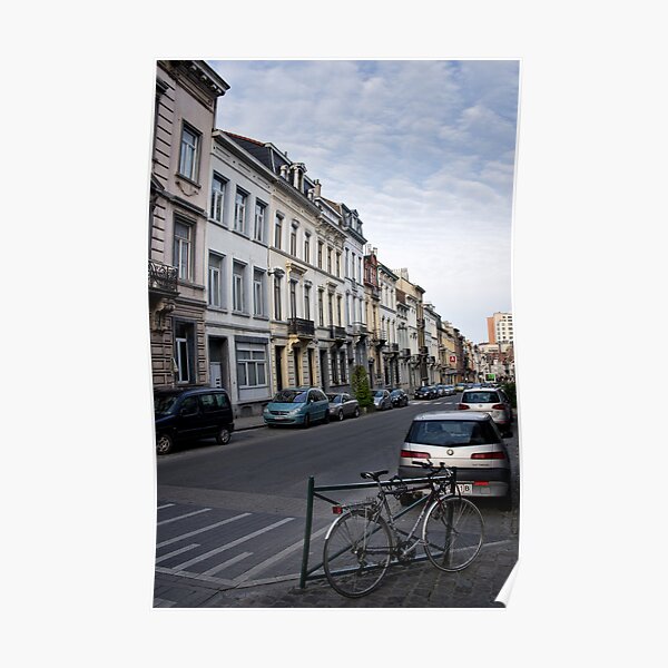 Parked - Brussels Poster