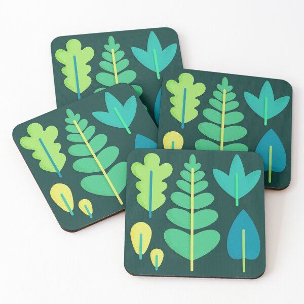 Item preview, Graphic Leaf Square designed and sold by Tallie Belle DuBois.