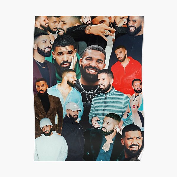 Drake Collage Poster