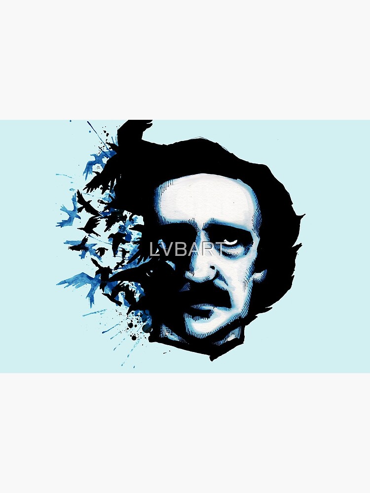 Edgar Allan Poe Crows by LVBART