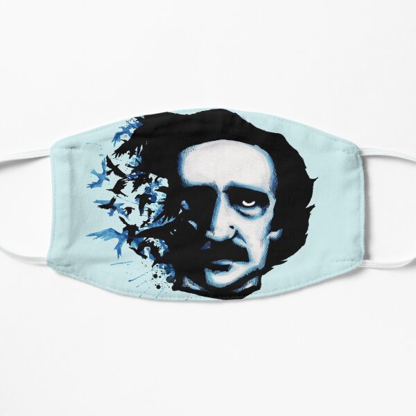 Edgar Allan Poe Crows Mascarilla