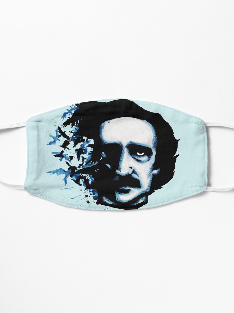 Alternate view of Edgar Allan Poe Crows Mask
