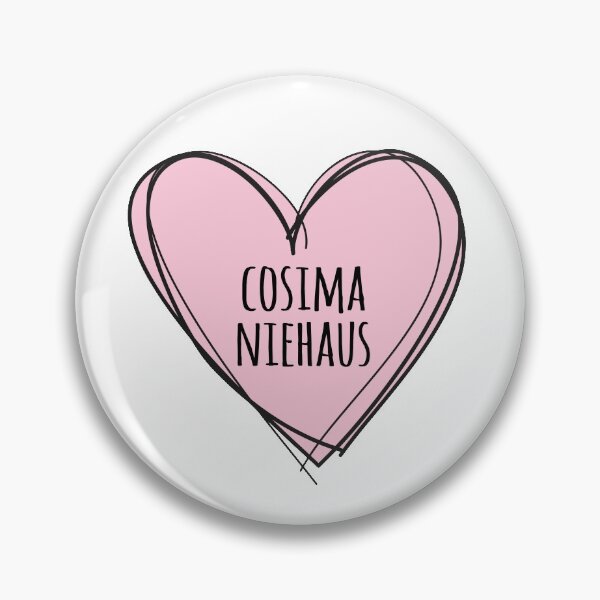 Item preview, COSIMA NIEHAUS HEART designed and sold by localfandoms.