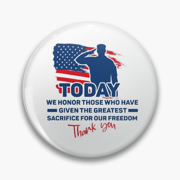 Item preview, Memorial day : Today we honor those who have given the greatest sacrifice for our freedom designed and sold by ohdesigno.