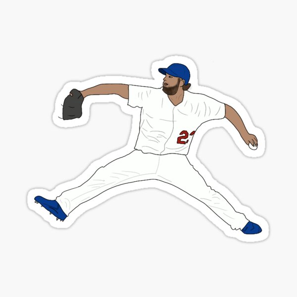 Joc Pederson Sticker for Sale by Kayla Troutman