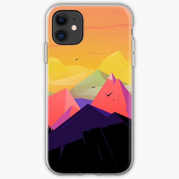 Oh the mountains iPhone Soft Case
