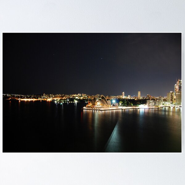 Peaceful harbour Poster