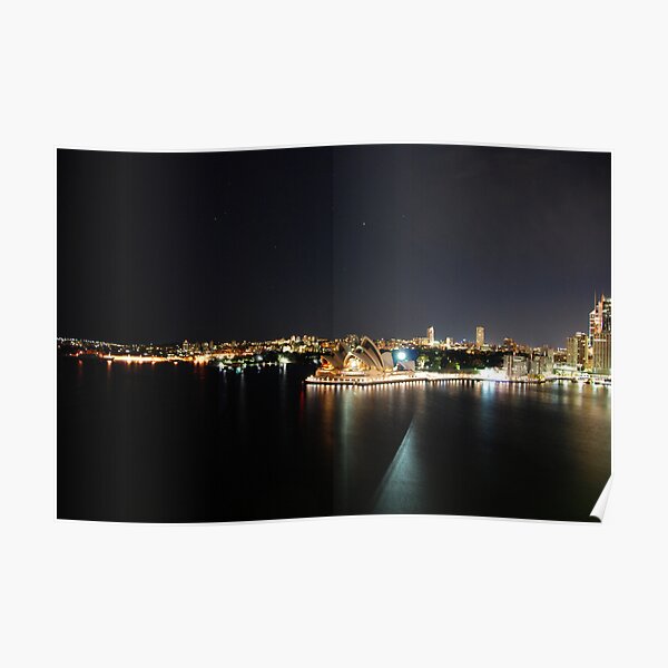 Peaceful harbour Poster