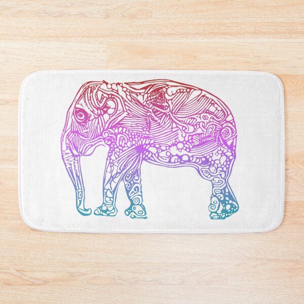 Item preview, Mandala Inspired Graphic Elephant designed and sold by ShikitaMakes.