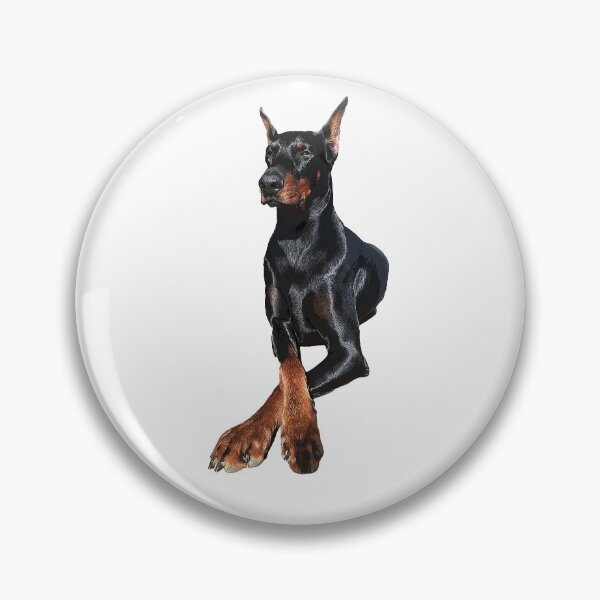 Item preview, Doberman Dog Dobermann Pinscher designed and sold by ElegantCat.