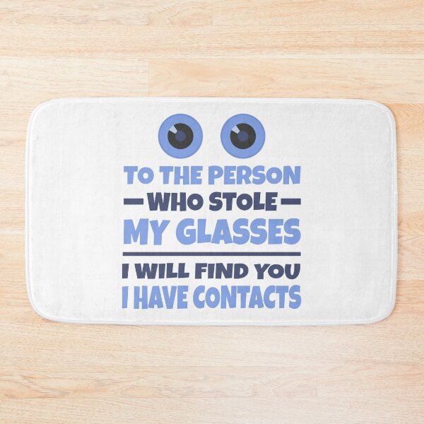 Item preview, Contact Lens Wearer Specialist Optometrist Stolen Glasses Humor Joke Gift designed and sold by MerchStudy.