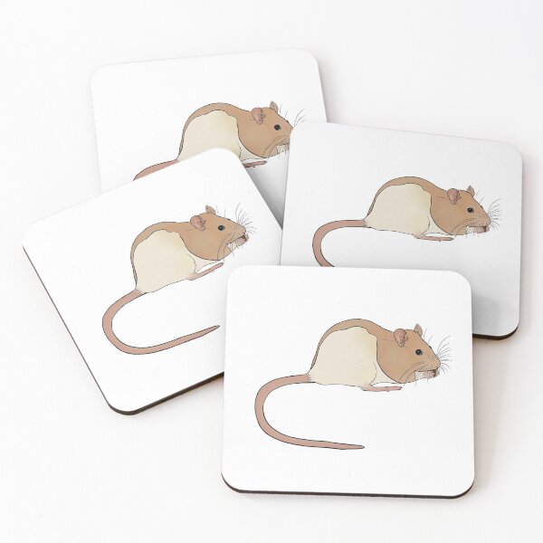 Item preview, Beige Hooded Fancy Rat designed and sold by Lilystreet.