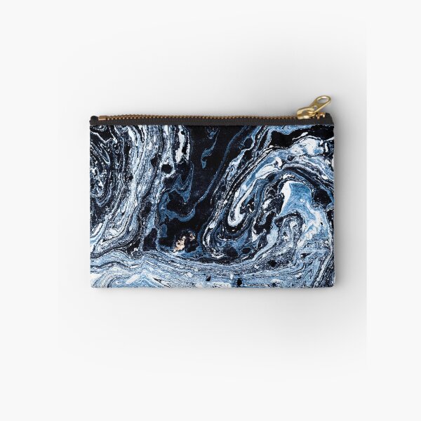 Item preview, Marble - Black And Light Blue designed and sold by BohemianAtlas.