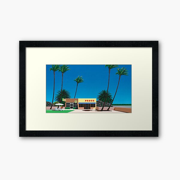 Item preview, Hiroshi Nagai Art Print Poster Vaporwave Aesthetic Wallpaper T-Shirt designed and sold by coolhiphoptees.