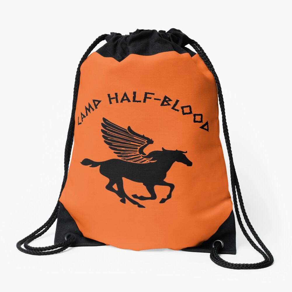 Camp Half Blood Full camp logo' Cotton Drawstring Bag