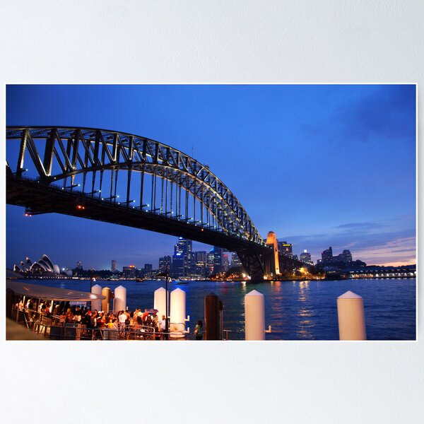 Picture perfect postcard: Sydney harbour Poster