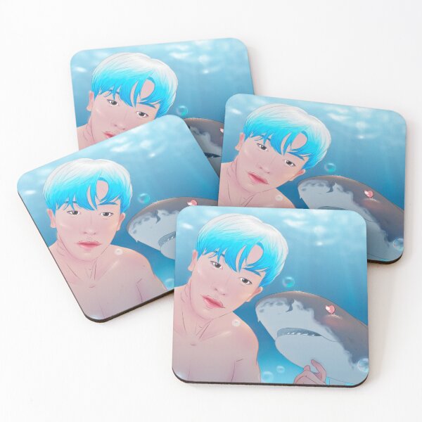 Item preview,  Mermaid Wonho - Tiger Shark designed and sold by SeleseHuth.
