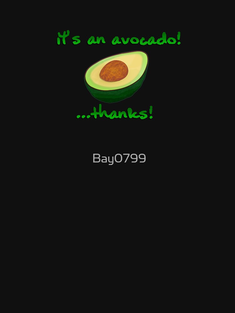 It's an Avocado! ...Thanks! - Vine Design by Bay0799