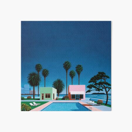 Hiroshi Nagai Art Print Poster Vaporwave Aesthetic Wallpaper T-Shirt Art Board Print