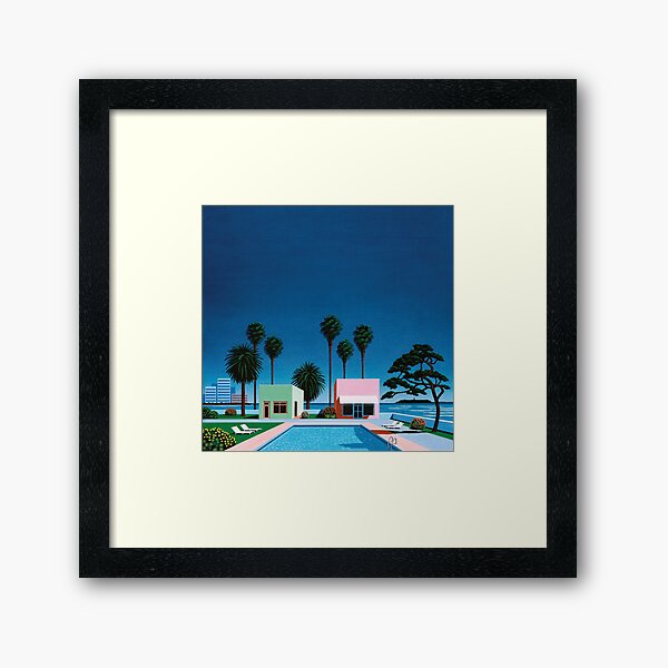 Hiroshi Nagai Art Print Poster Vaporwave Aesthetic Wallpaper T-Shirt Framed Art Print