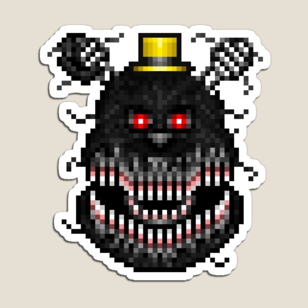 Five Nights at Freddy's - Pixel art - Classics Sticker pack Sticker for  Sale by GEEKsomniac