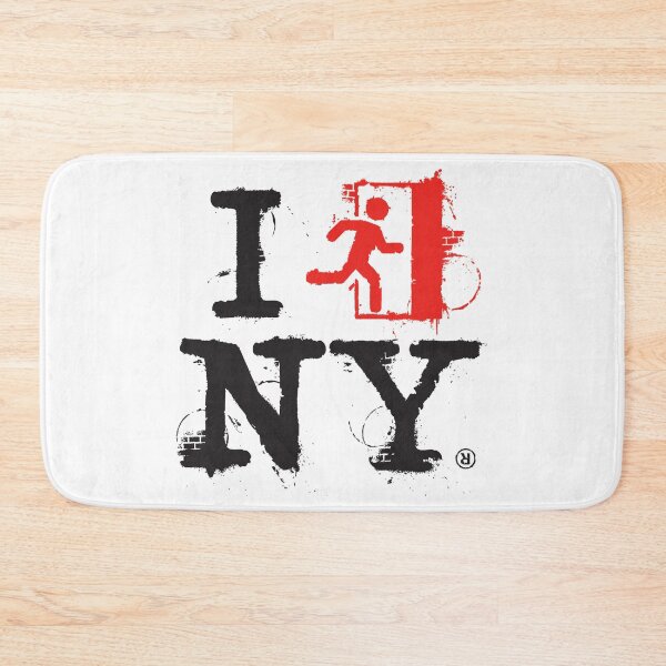 Item preview, I EXITED NY -black lettering designed and sold by ToadKingStudios.