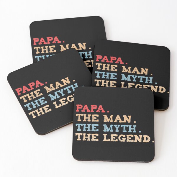 Item preview, Father's Day Quarantined PAPA, THE MAN,THE MYTH, THE LEGEND designed and sold by MS Design.
