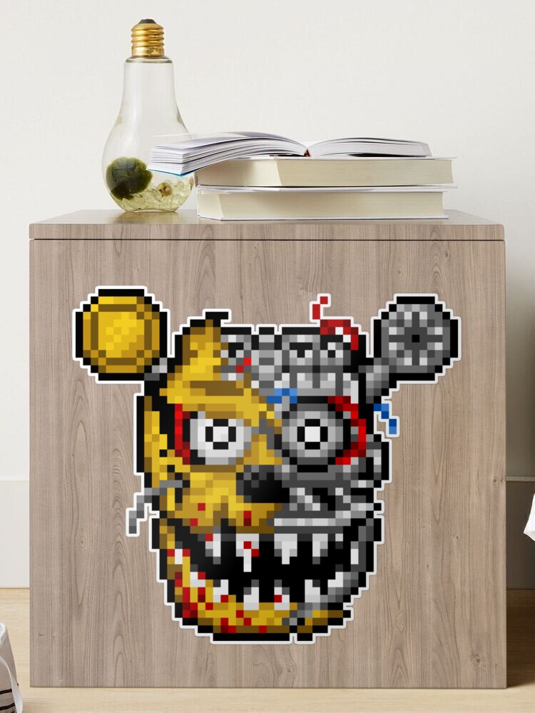 Here's Fnaf 3 in Pixel Art : r/fivenightsatfreddys