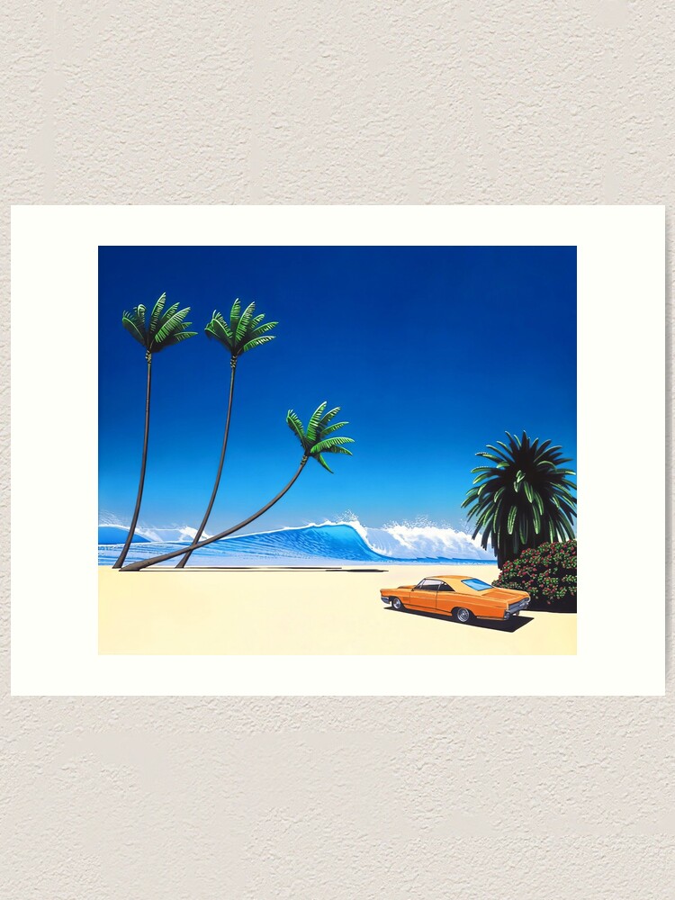 Hiroshi Nagai Art Print Poster Vaporwave Aesthetic Wallpaper T-Shirt | Art  Print