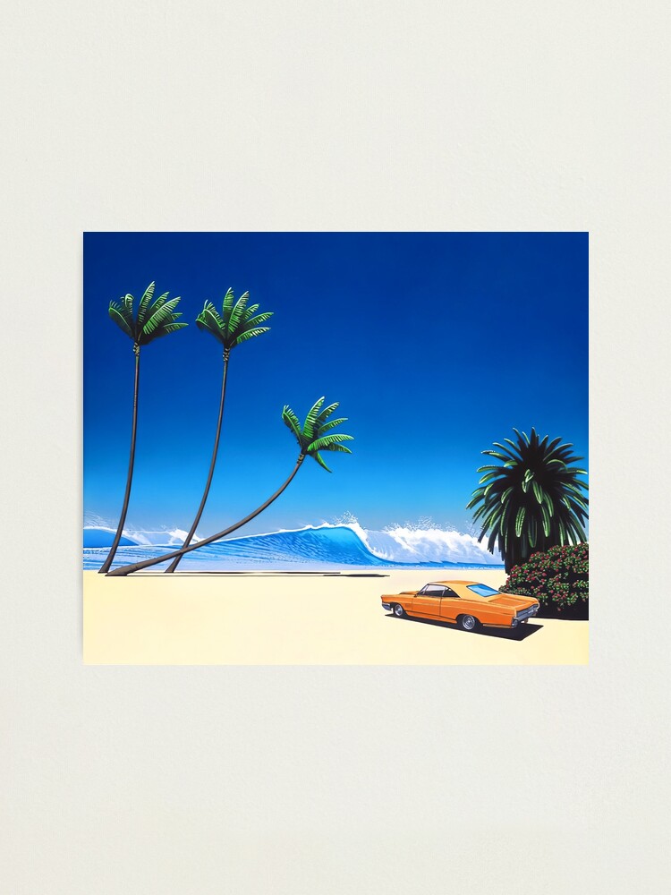 Hiroshi Nagai Art Print Poster Vaporwave Aesthetic Wallpaper T