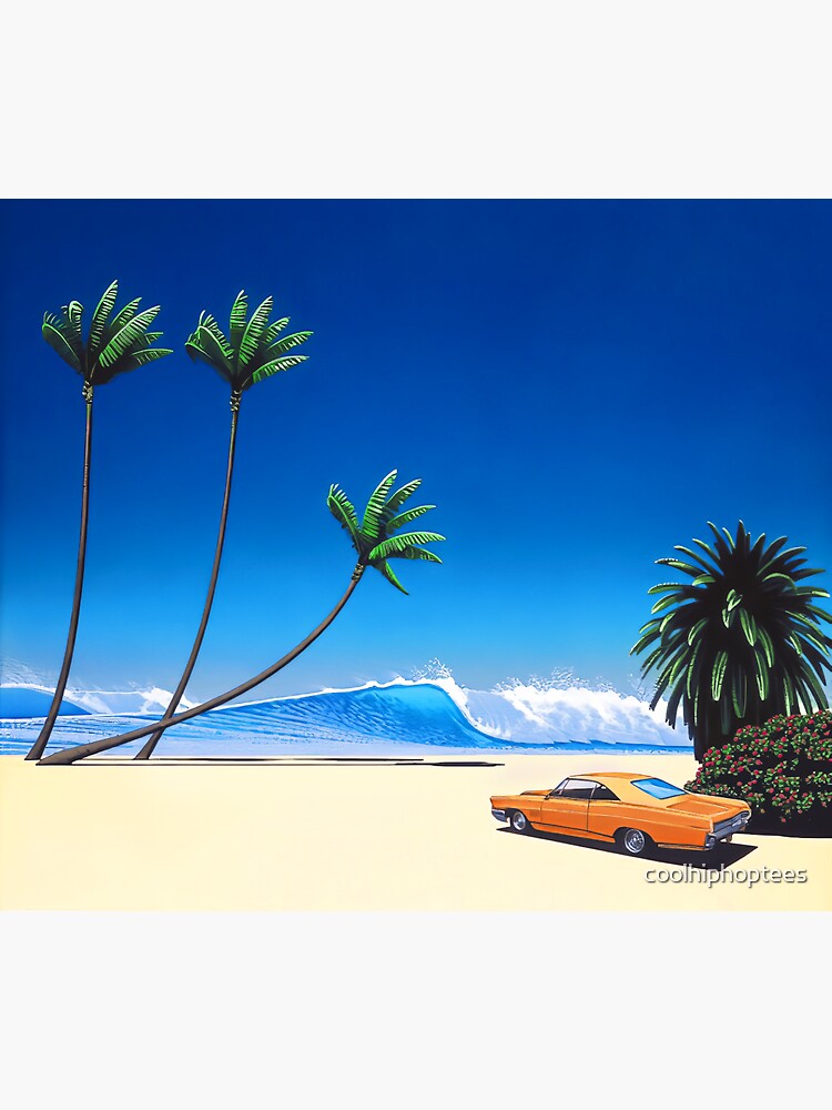 Hiroshi Nagai Art Print Poster Vaporwave Aesthetic Wallpaper T-Shirt |  Magnet