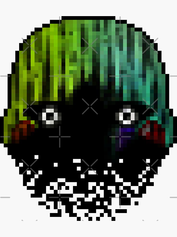 Five Nights at Freddy's 3 - Pixel art - Phantom Freddy | Sticker