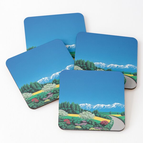 Item preview, Hiroshi Nagai Art Print Poster Vaporwave Aesthetic Wallpaper T-Shirt designed and sold by coolhiphoptees.