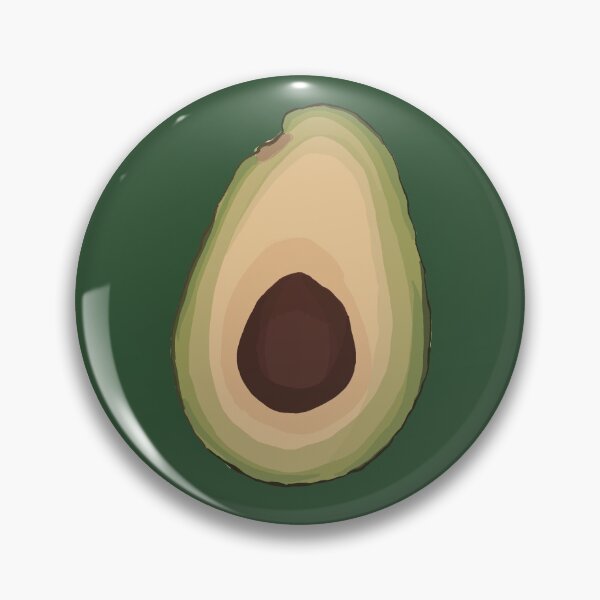 Item preview, Avocado Fan designed and sold by Manda East.