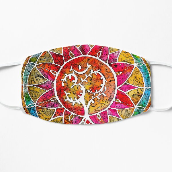 Tree of Life Mandala Flat Mask