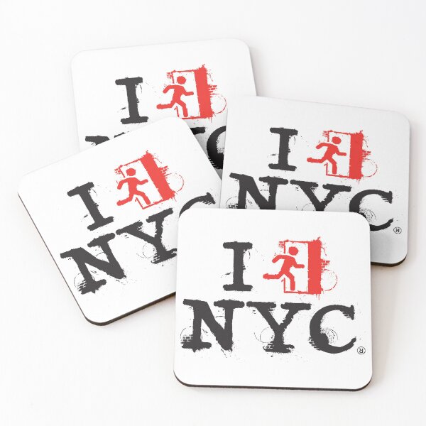 Item preview, I Left NYC designed and sold by ToadKingStudios.