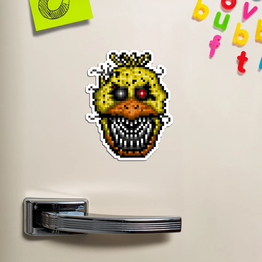 Five Nights at Freddys 4 - Nightmare Chica - Pixel art