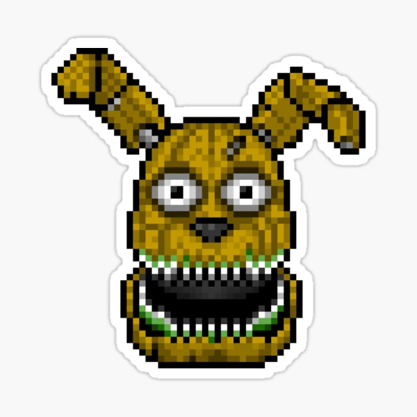 Five Nights at Freddy's 2 - Pixel art - Various Characters Sticker pack 1  Sticker for Sale by GEEKsomniac