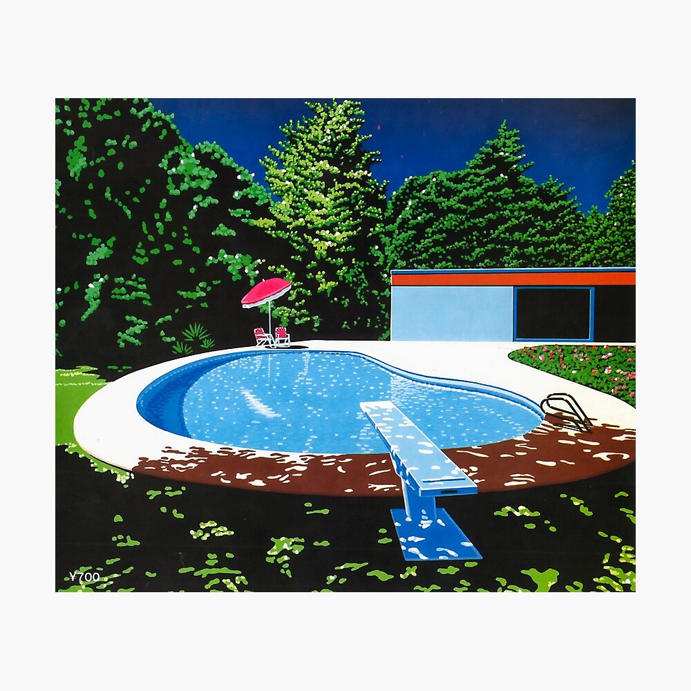 Hiroshi Nagai Art Print Poster Vaporwave Aesthetic Wallpaper T Shirt Metal Print By Coolhiphoptees Redbubble