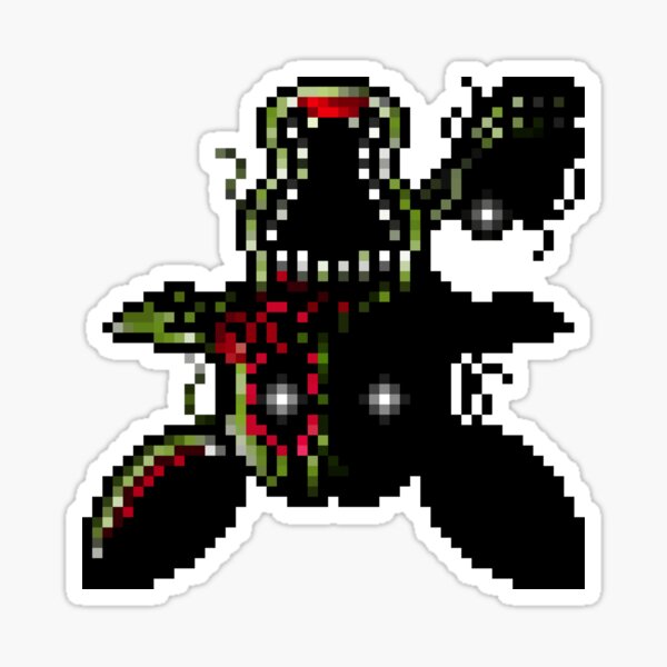 Five Nights at Freddy's 3 - Pixel art - Phantom Freddy | Sticker