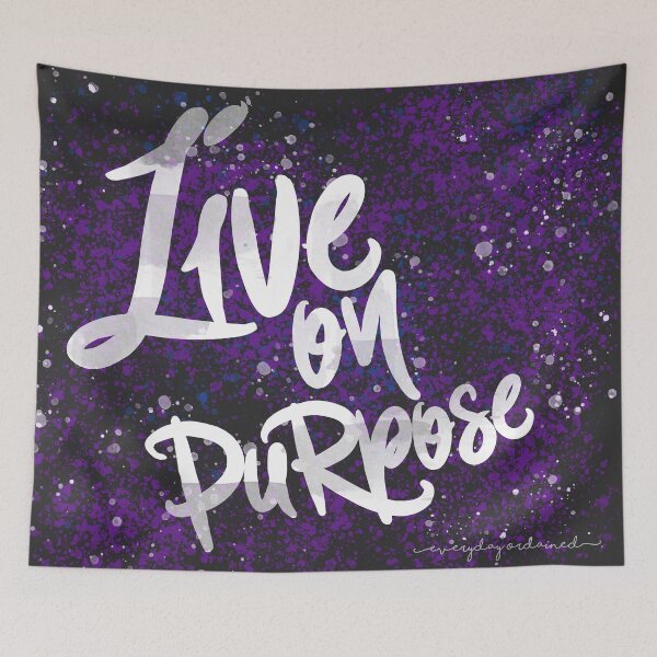 Item preview, Live on Purpose. designed and sold by WatershedC.
