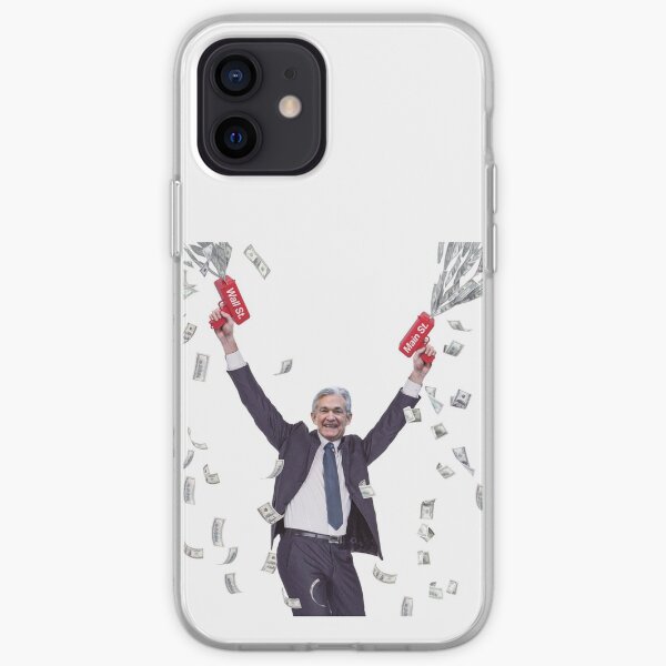 Jerome Powell money cannon iPhone Soft Case