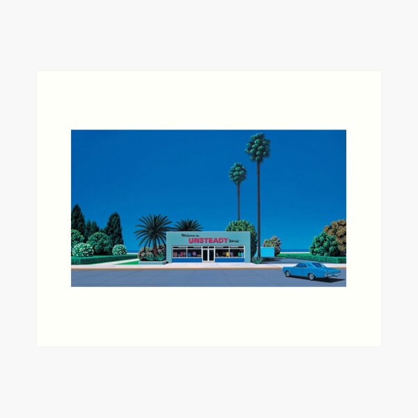 Item preview, Hiroshi Nagai Art Print Poster Vaporwave Aesthetic Wallpaper T-Shirt designed and sold by coolhiphoptees.