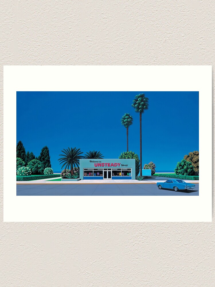 Hiroshi Nagai Art Print Poster Vaporwave Aesthetic Wallpaper T