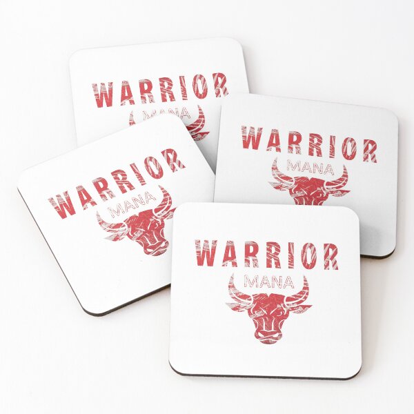 Item preview, Warrior mana  -- red and white -- t-shirt designed and sold by Draw Design.